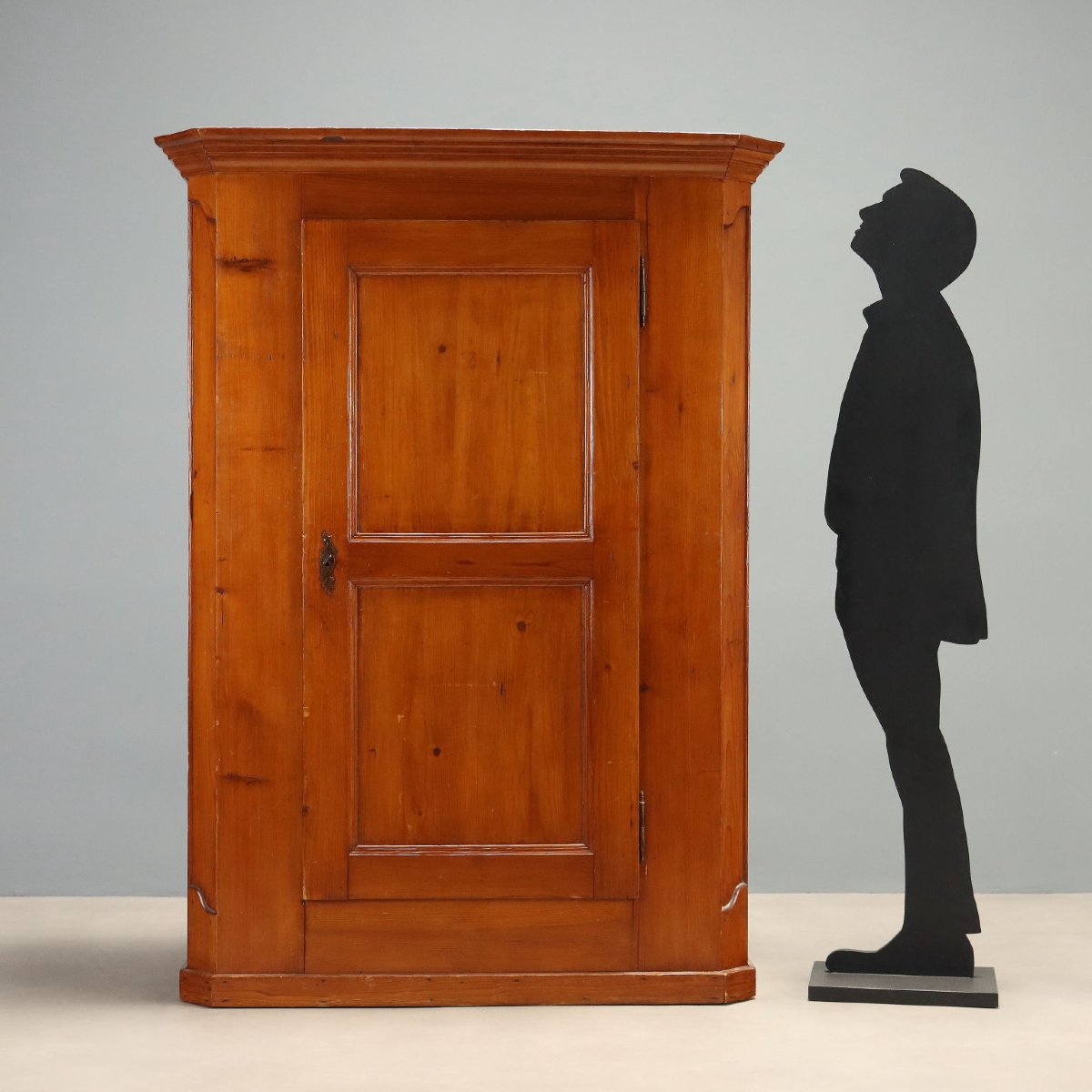Armoire en Mélèze Italien - Milieu XIXe Siècle-photo-2
