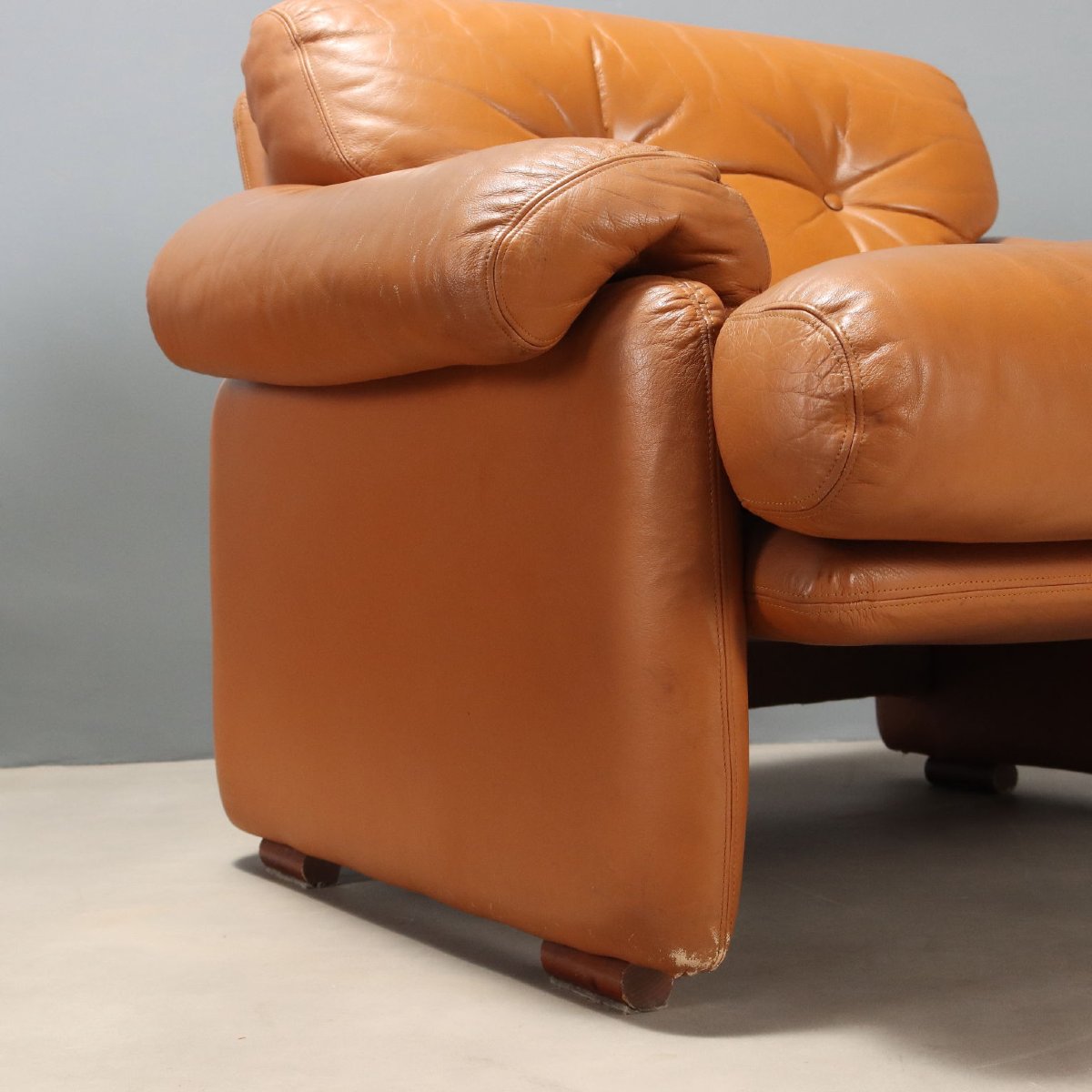 B&b Coronado Armchair Vintage Design Tobia Scarpa Italy 1970s Originals-photo-2