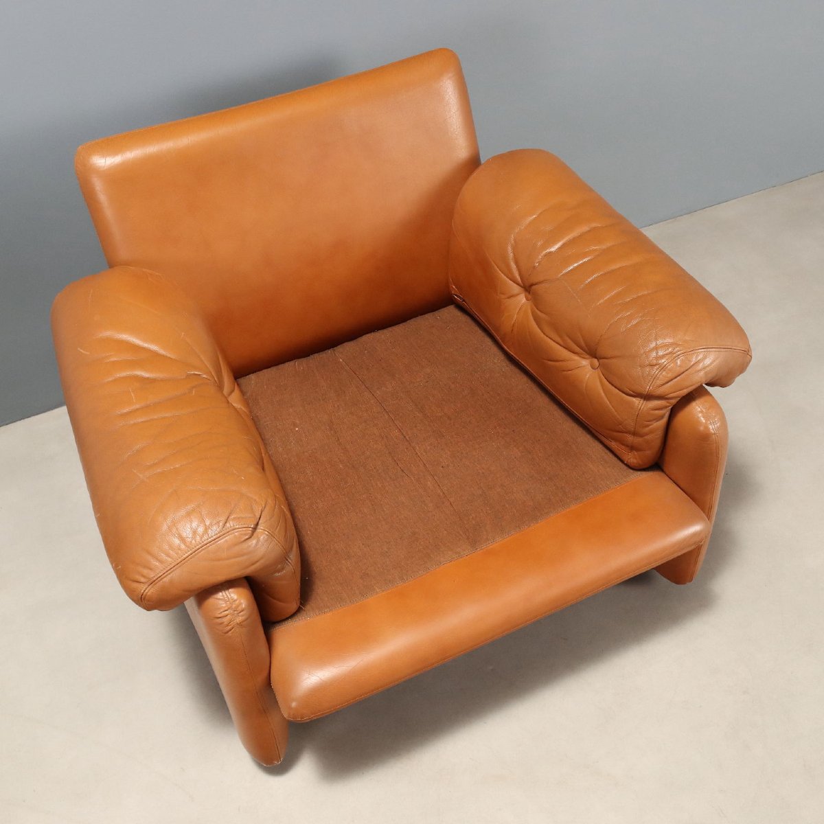 B&b Coronado Armchair Vintage Design Tobia Scarpa Italy 1970s Originals-photo-4