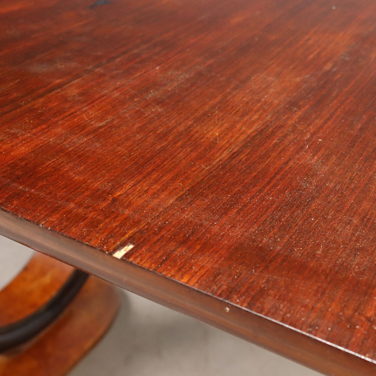 Art Deco Table In Rosewood And Tuia Burl, Italy, Second Quarter Of The 20th Century-photo-1