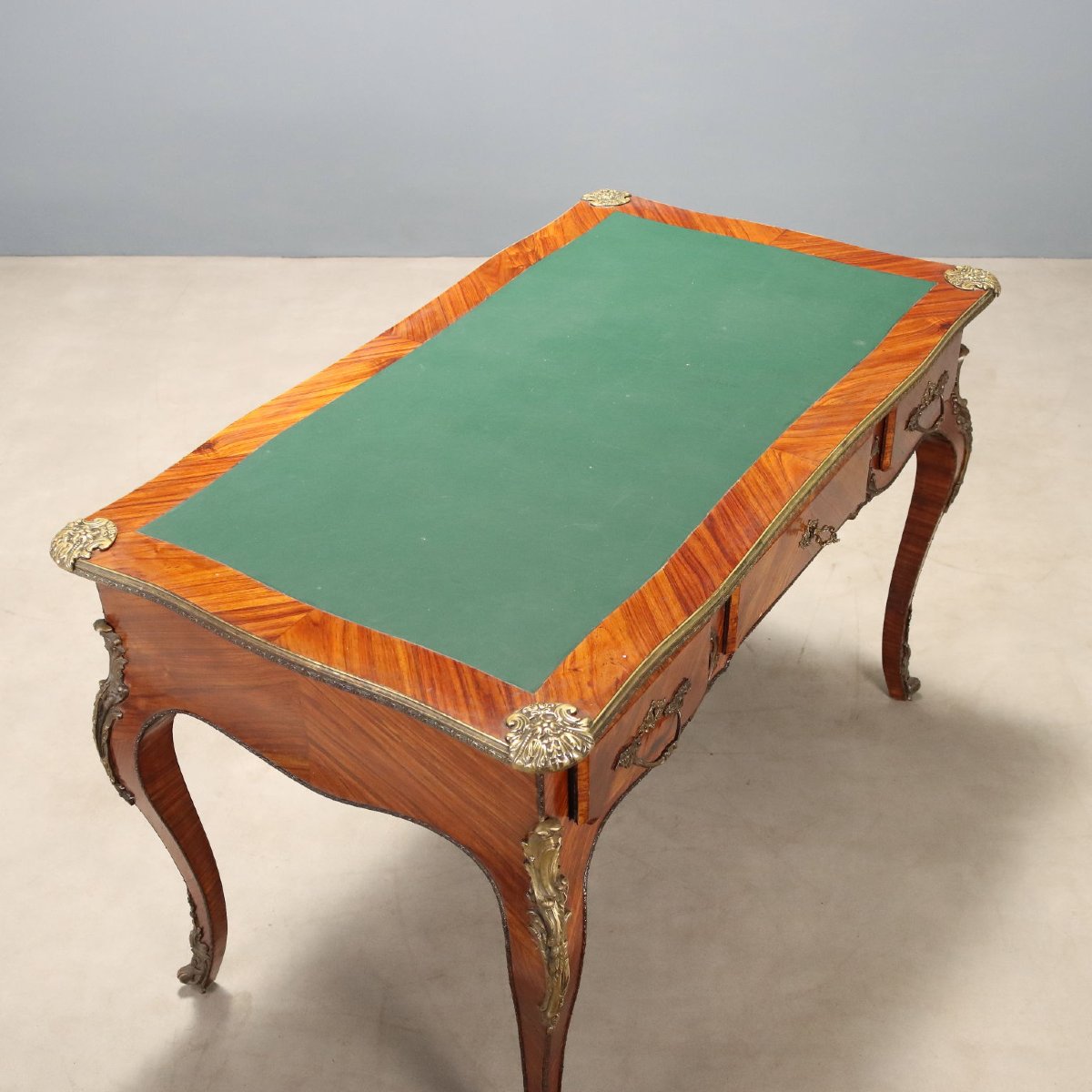 Antique Desk Napoleon III Style Bois De Rose Italy XX Century-photo-3