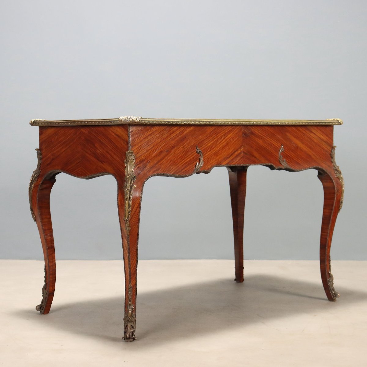 Antique Desk Napoleon III Style Bois De Rose Italy XX Century-photo-4