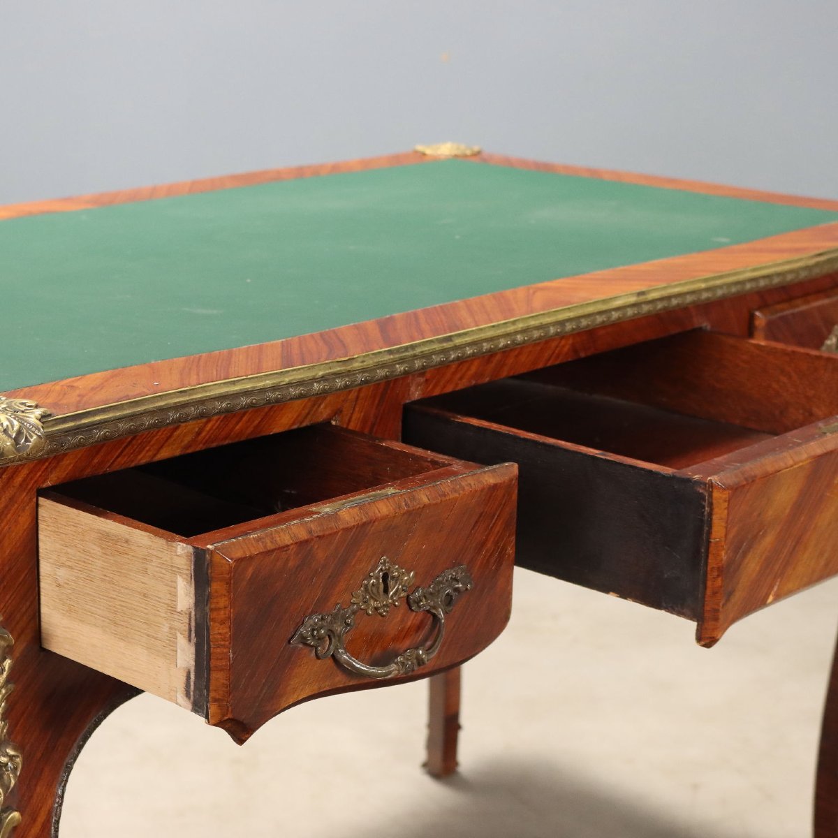 Antique Desk Napoleon III Style Bois De Rose Italy XX Century-photo-6