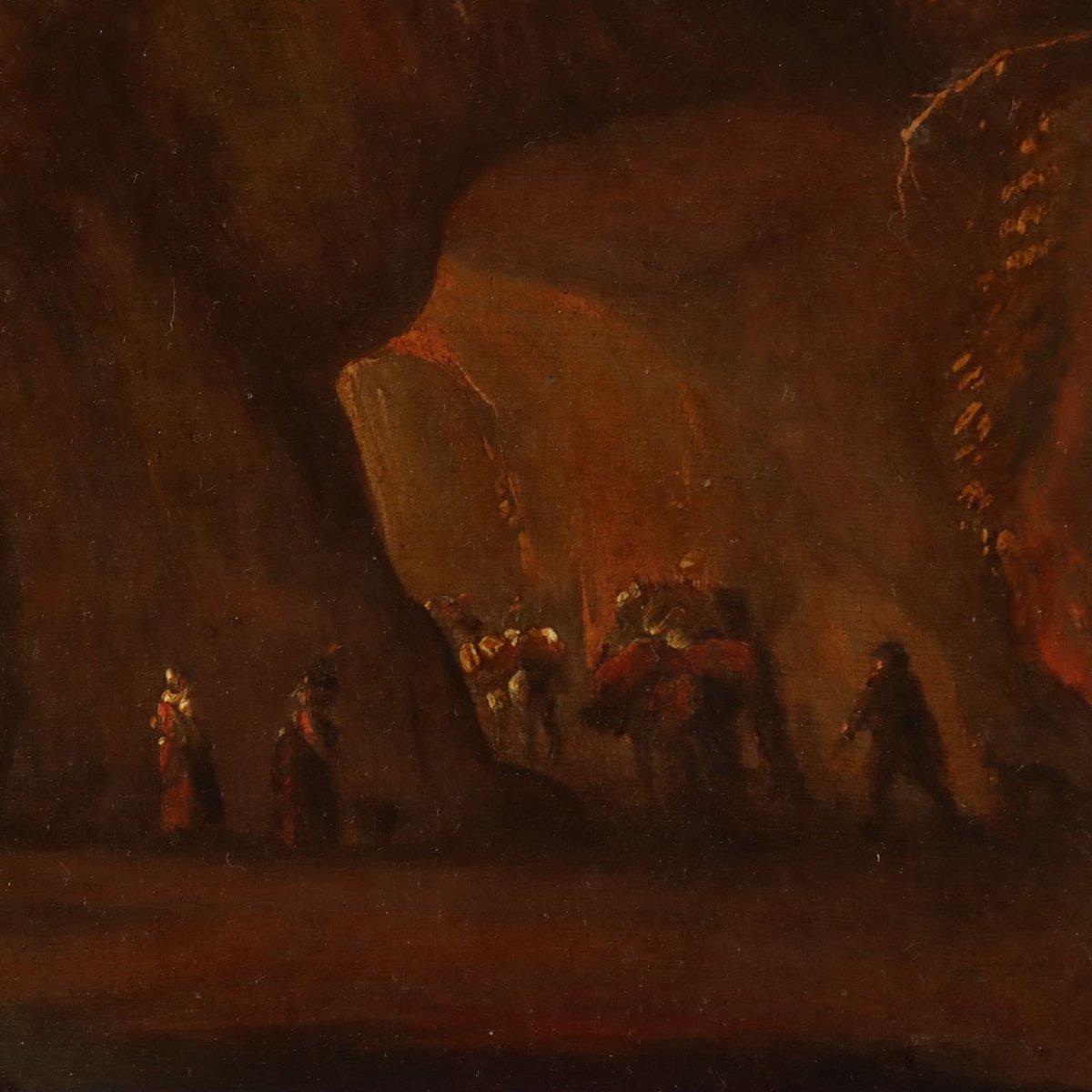 Painting: Landscape With Shepherds And Herds-photo-3