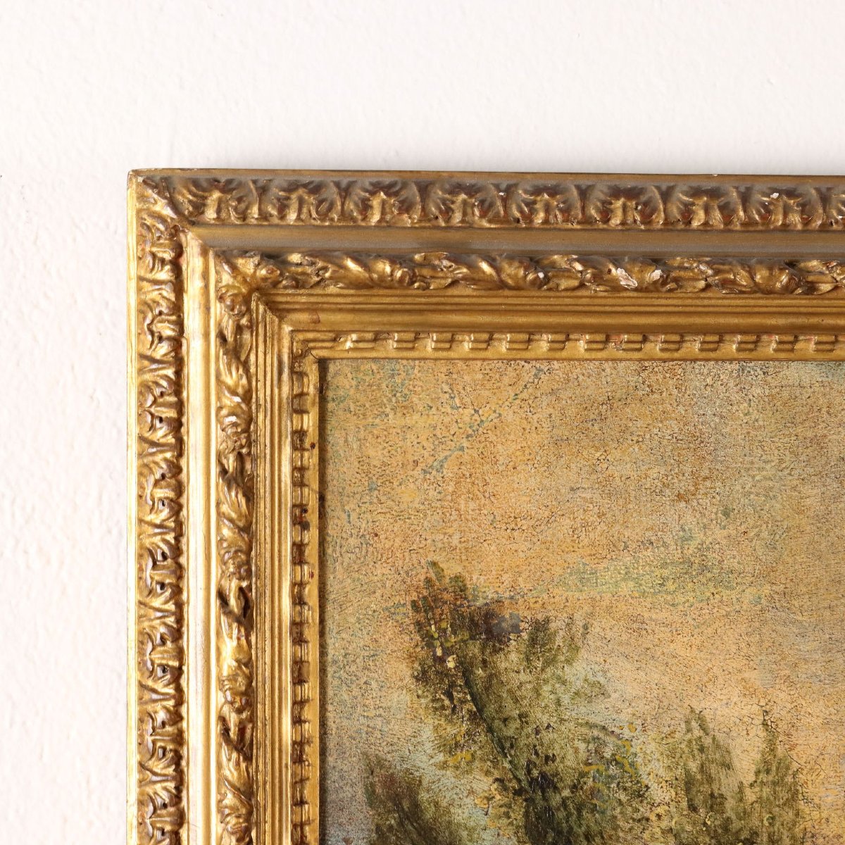 Painting Attributed To Antonio Francesco Peruzzini: Landscape With Figures-photo-6