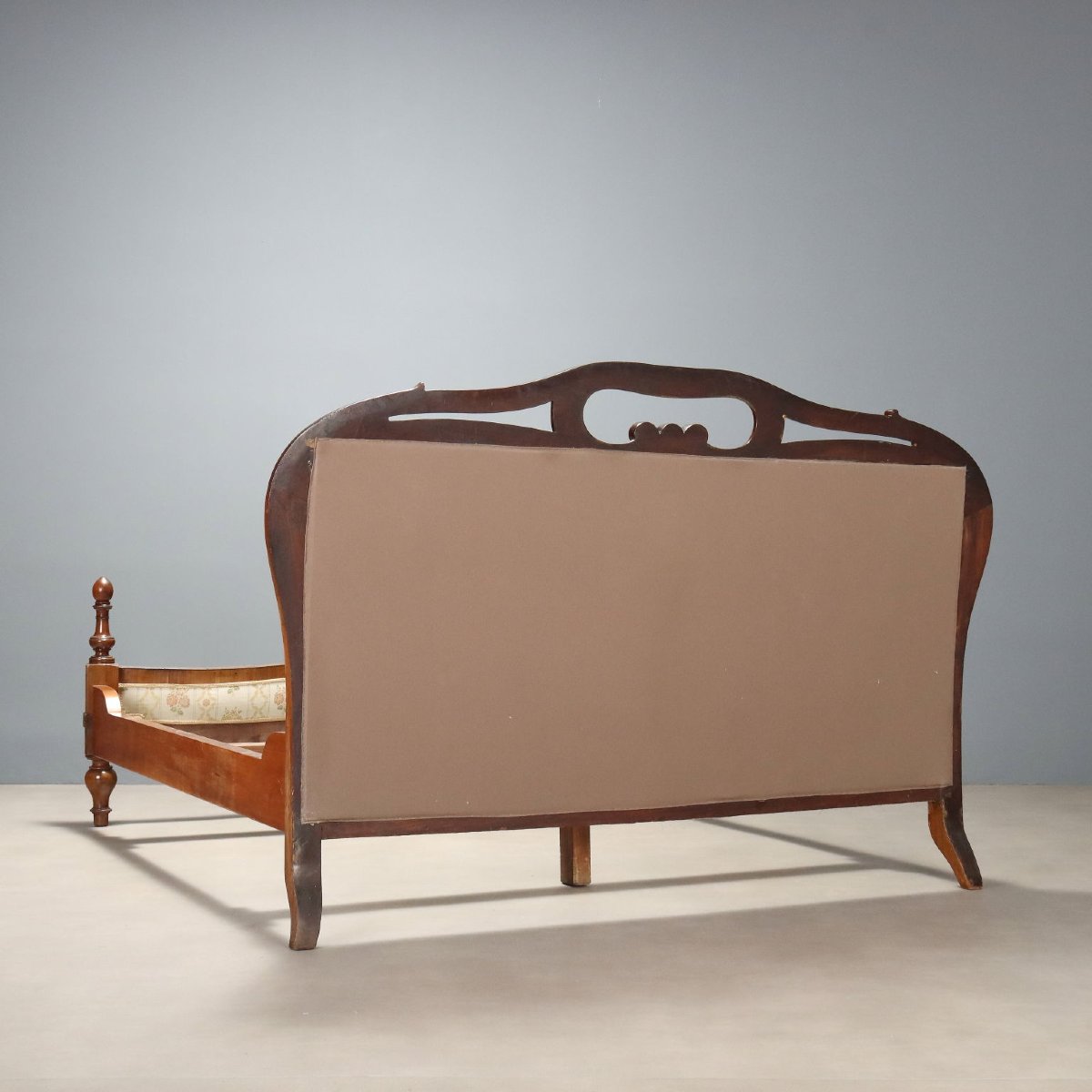 Luigi Filippo Double Bed In Mahogany, Italy, Second Quarter Of The 19th Century-photo-7