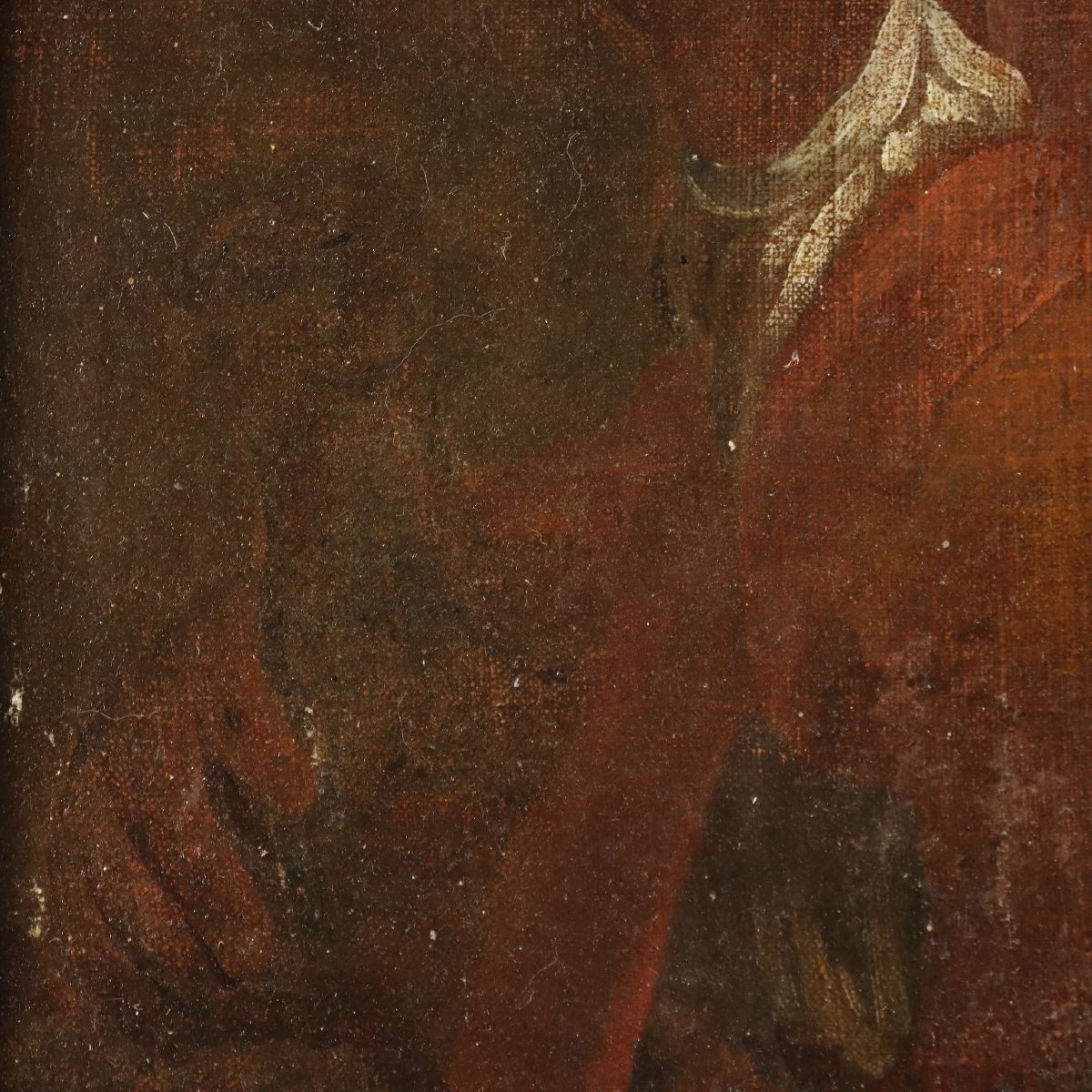 Antique Painting School Of G. Francesco Cipper XVIII Century Original-photo-3