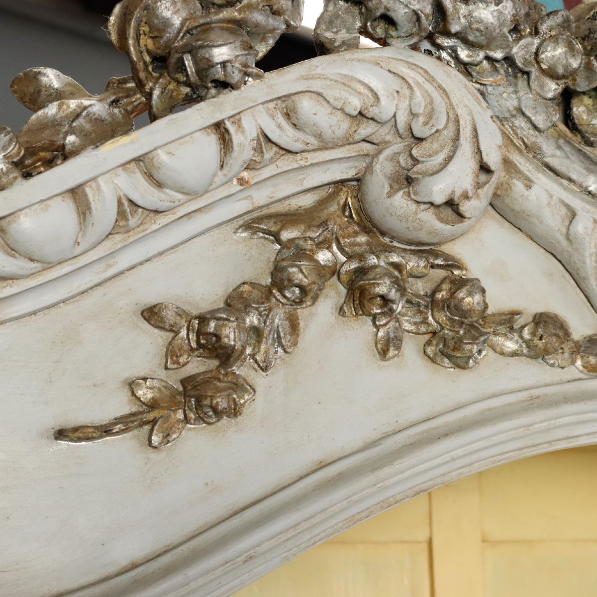 Double-cabinet Sideboard In Lacquered Fir - Italy, 19th Century, Mid-19th Century-photo-5