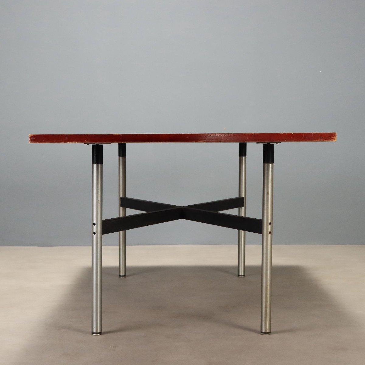Vintage Icf De Padova Table Katavolos Design 1960s Original-photo-3