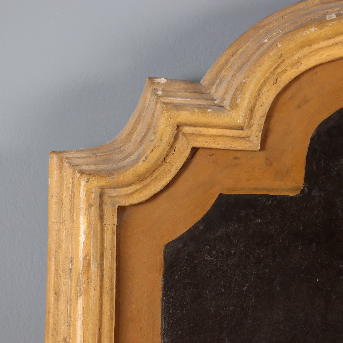 Antique Painting Portrait Of A Gentleman Oil On Canvas XVIII Century-photo-3