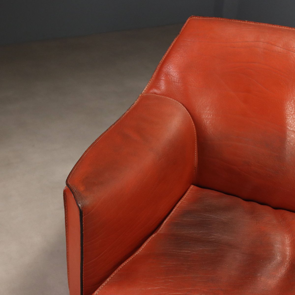 Canapé Cassina CAB 415 Vintage Design Mario Bellini Années 1980 Original-photo-4