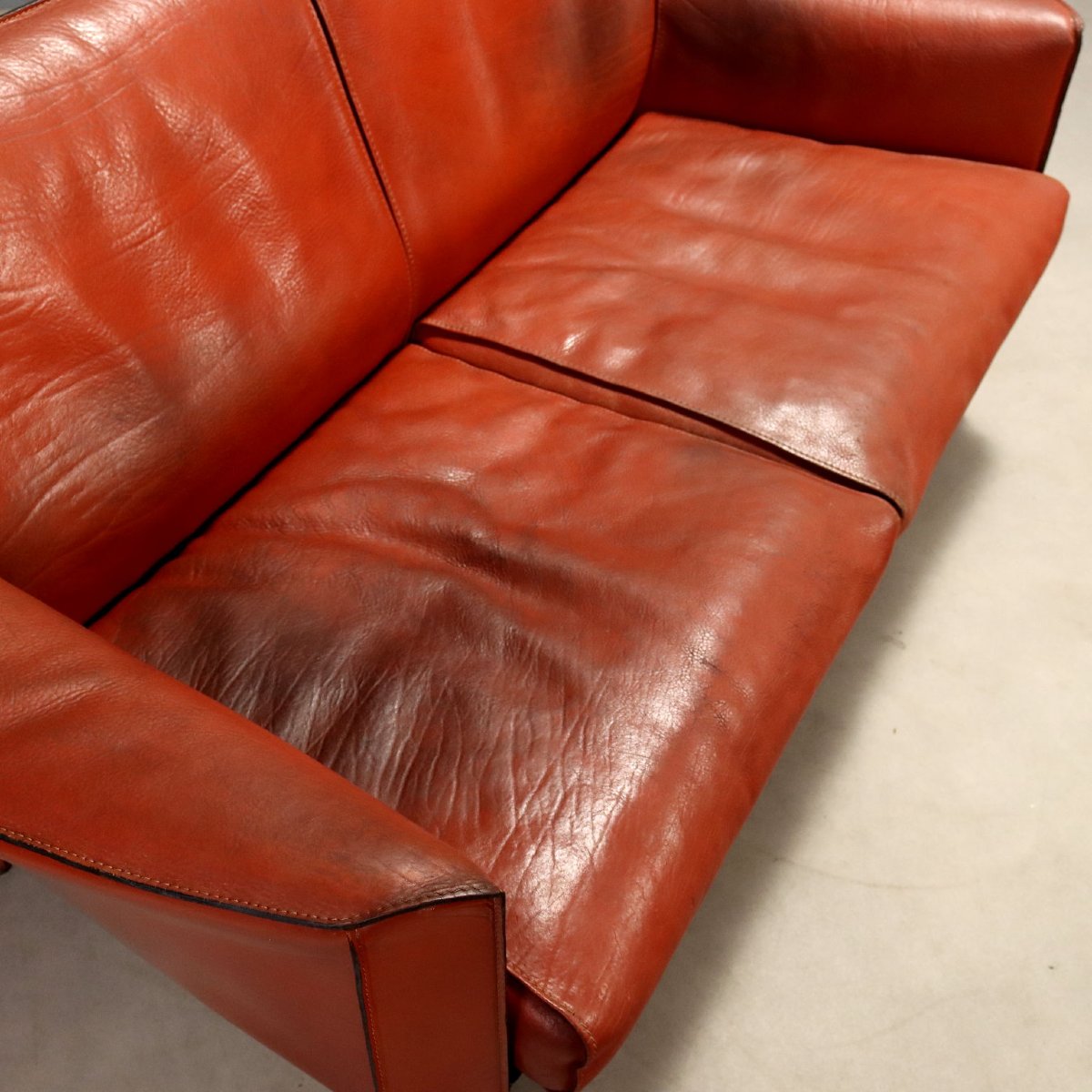 Canapé Cassina CAB 415 Vintage Design Mario Bellini Années 1980 Original-photo-2
