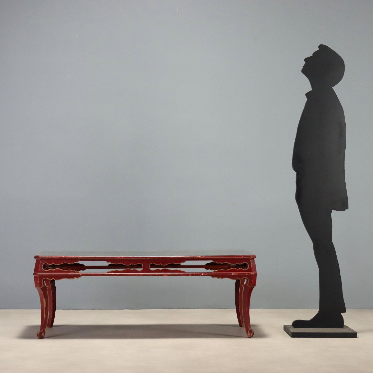 Table Basse Style Chinoiserie - Chine XIXe Siècle-photo-2