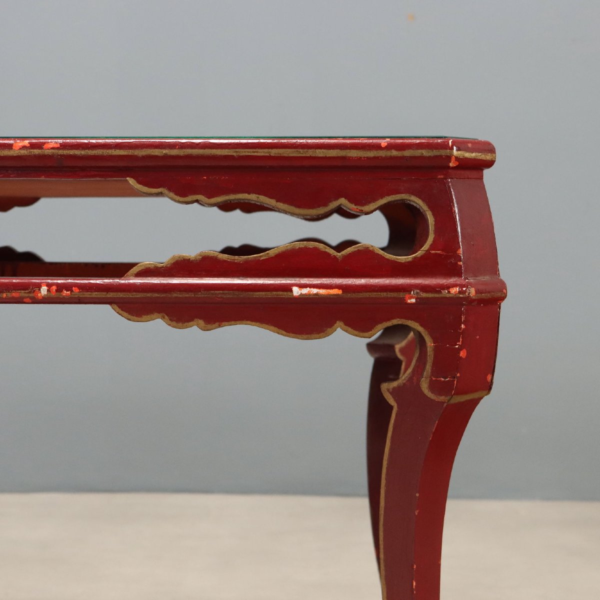 Table Basse Style Chinoiserie - Chine XIXe Siècle-photo-4