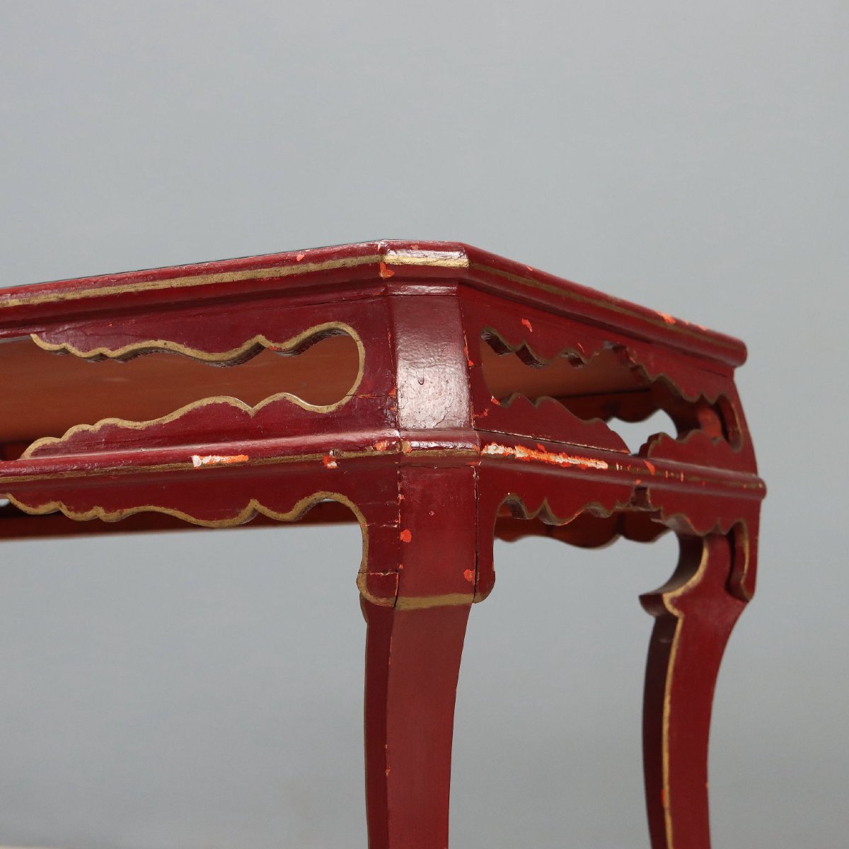Table Basse Style Chinoiserie - Chine XIXe Siècle-photo-6