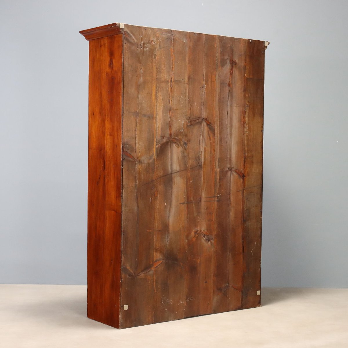 Traditional-style Wardrobe With Exposed Hardware, Italy, Mid-20th Century-photo-6