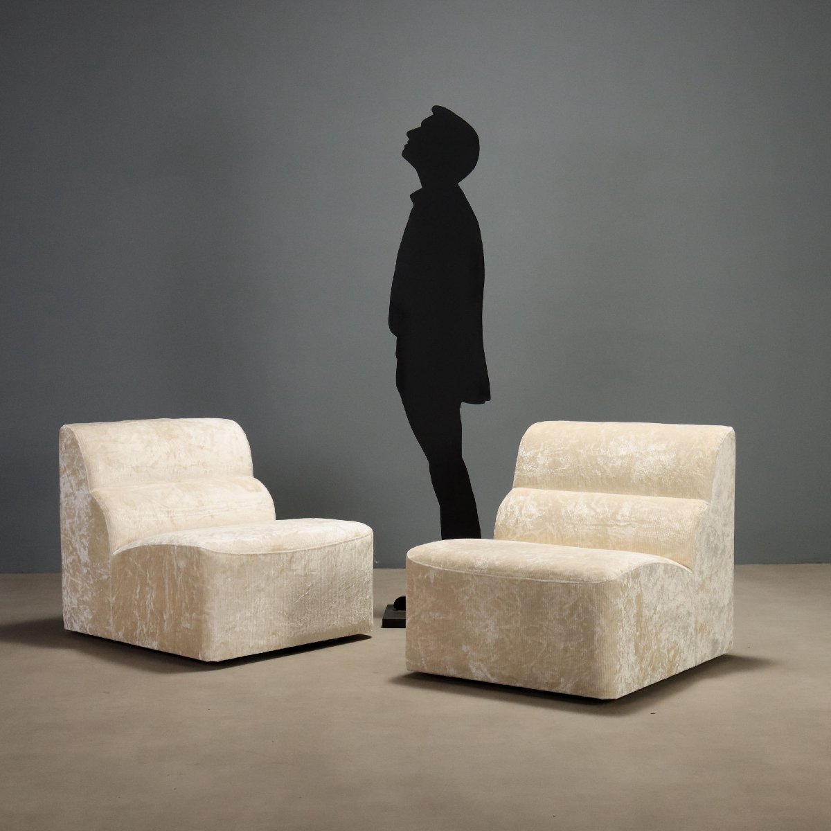 Fauteuils Simon Gavina Vintage Design Kazuhide Takahama des Années 1970-photo-2