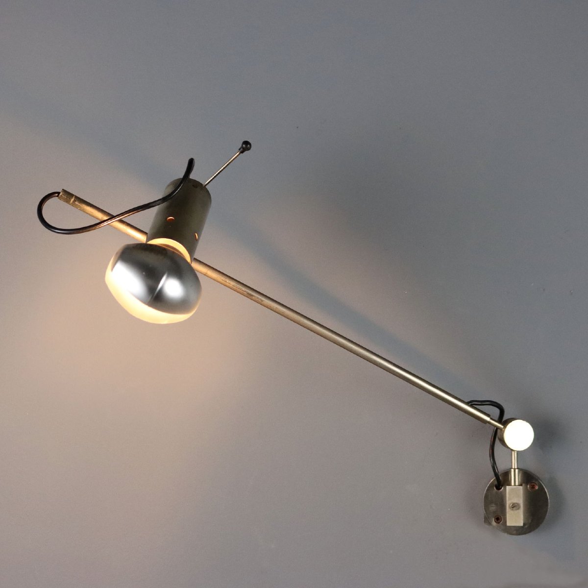 Oluce 194 Lamp Vintage Design Tito Agnoli Italy 1950s-1960s Original-photo-2