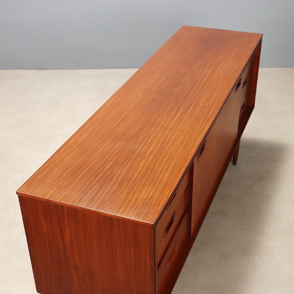 Vintage Sideboard Teak Drawers Design United Kingdom 1960s Original-photo-3