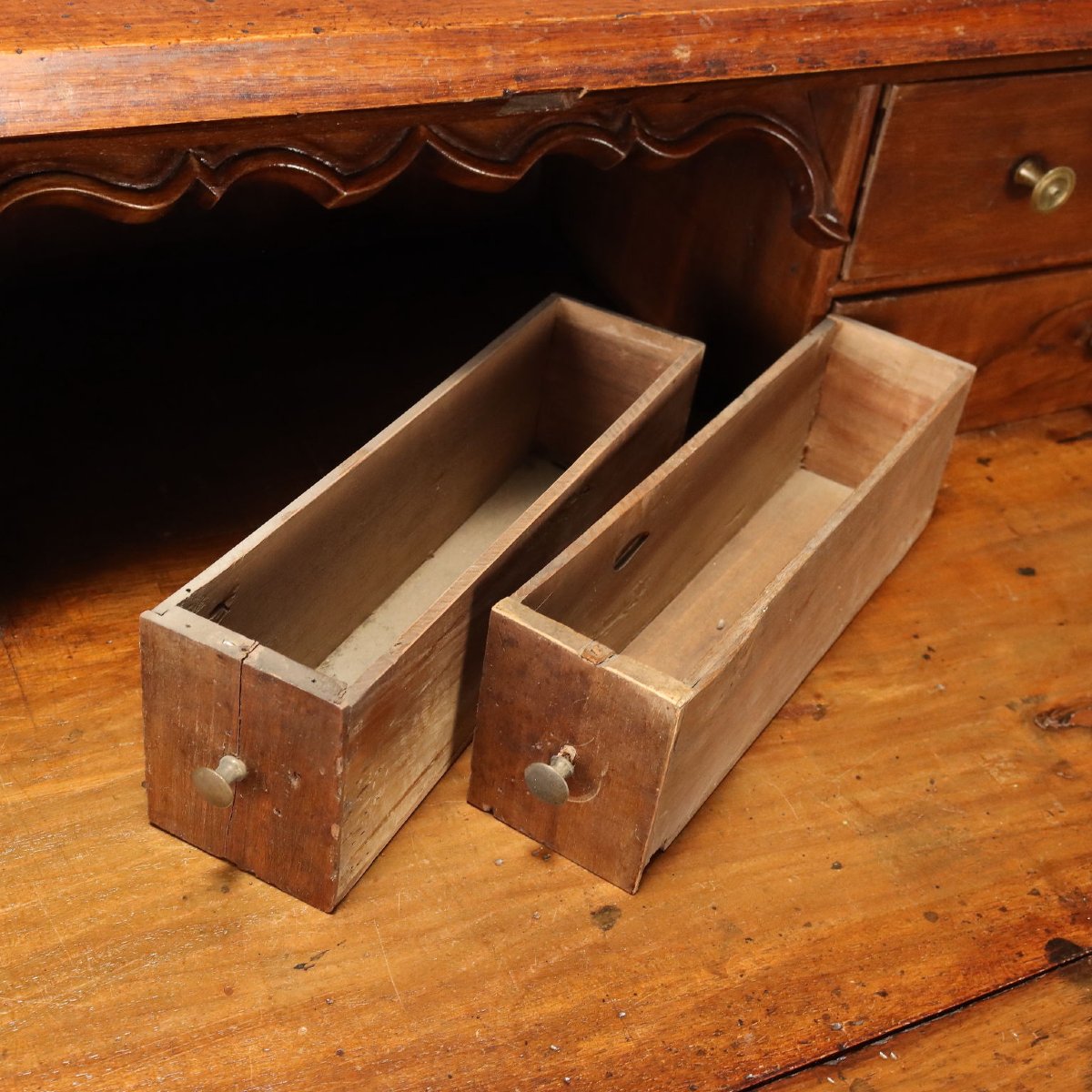 Baroque Walnut Cabinet With Piedmont Maple Inlays, Second Half Of The 18th Century-photo-8