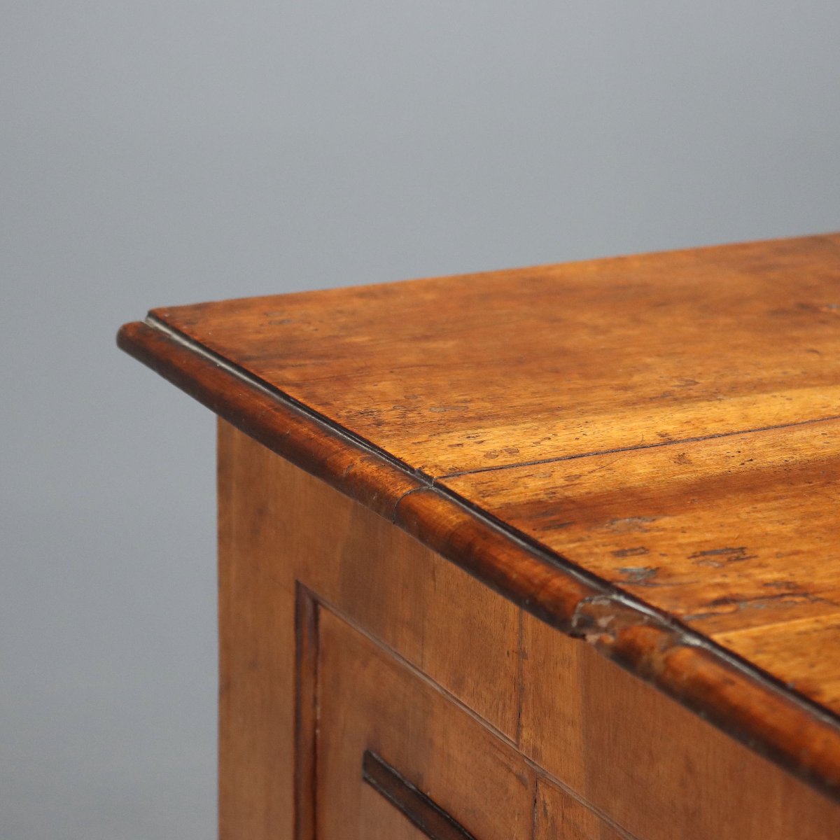 Commode Ancienne Noyer Bronze 3 Tiroirs Italie Fin du XVIIIe Siècle-photo-4