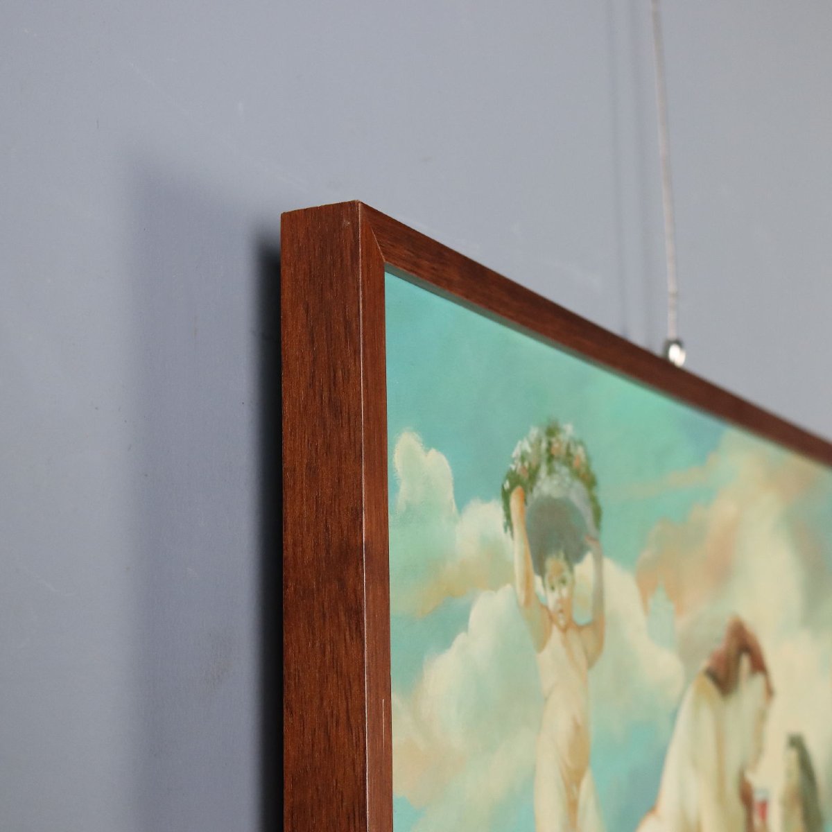 Contemporary Painting Signed A. Cappuccio Homage To Davide Campari 1987-photo-5
