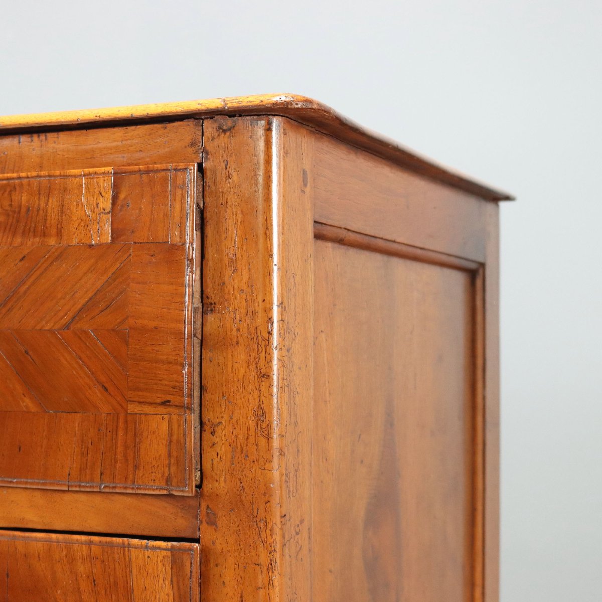 Commode Barocchetto en Noyer - Italie XVIIIe Siècle-photo-3