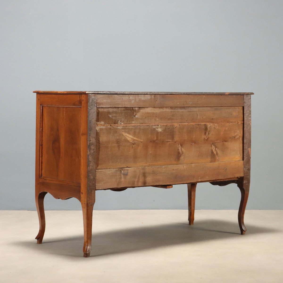 Commode Barocchetto en Noyer - Italie XVIIIe Siècle-photo-7