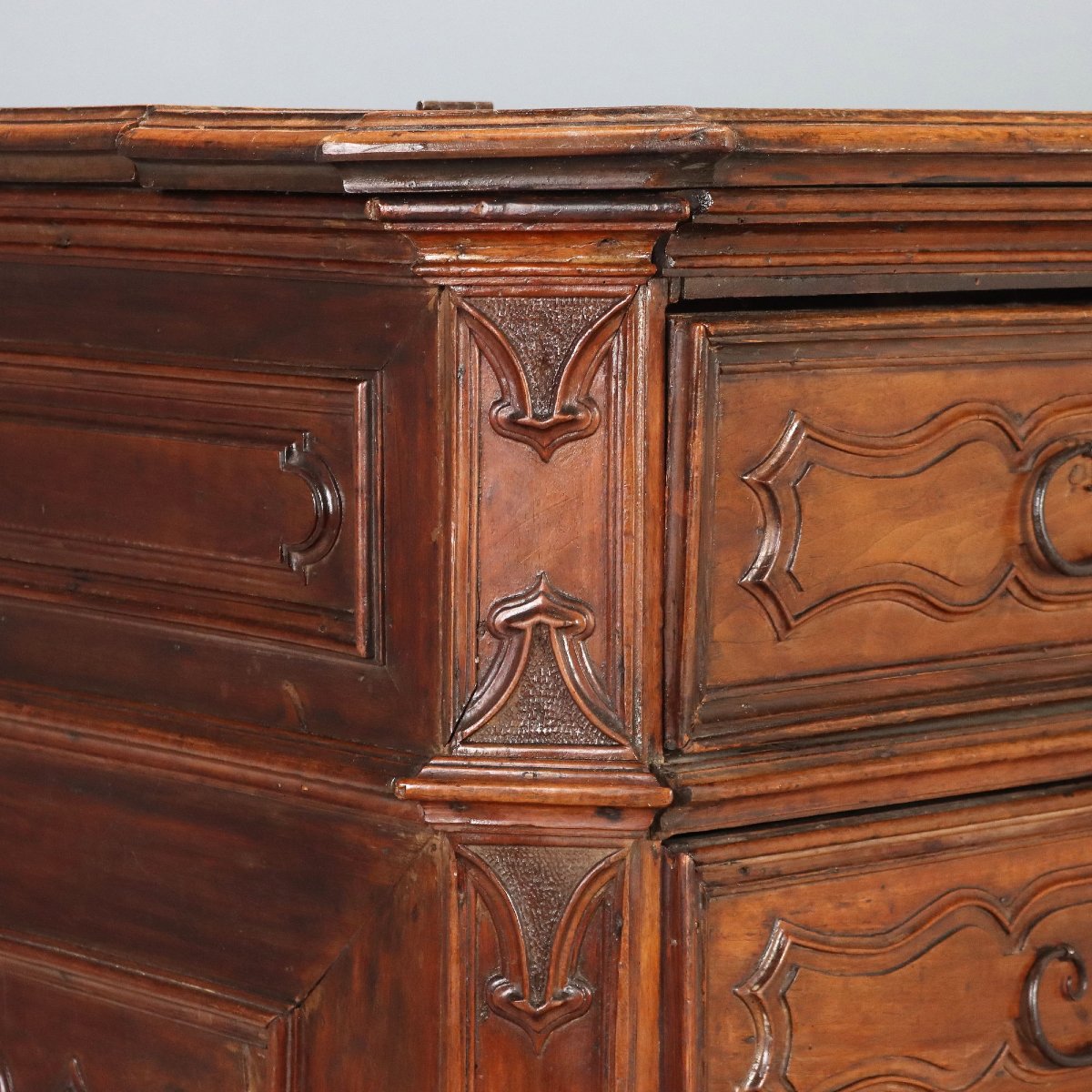 Baroque Canterano In Italian Walnut, Early 18th Century-photo-4