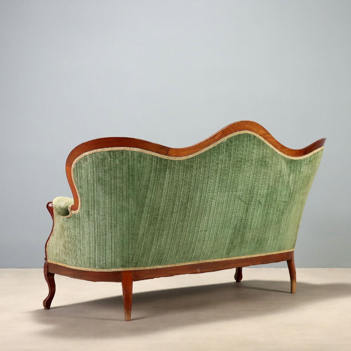 Luigi Filippo Sofa In Mahogany - Italy, 19th Century; Second Quarter Of The 19th Century-photo-3