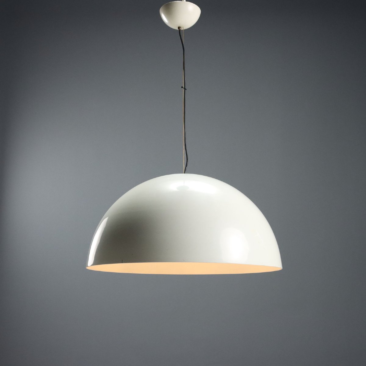 Lampe Oluce Sonora Vintage Design V. Magistretti Années 1970 Originale