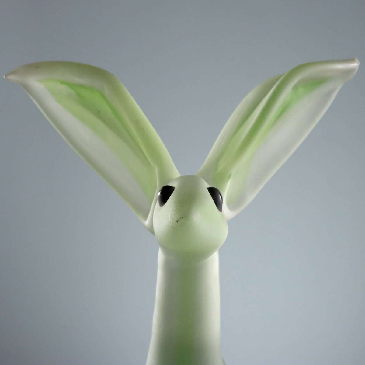 Vintage Sculpture Rabbit Murano Glass Italy 1940s-photo-4