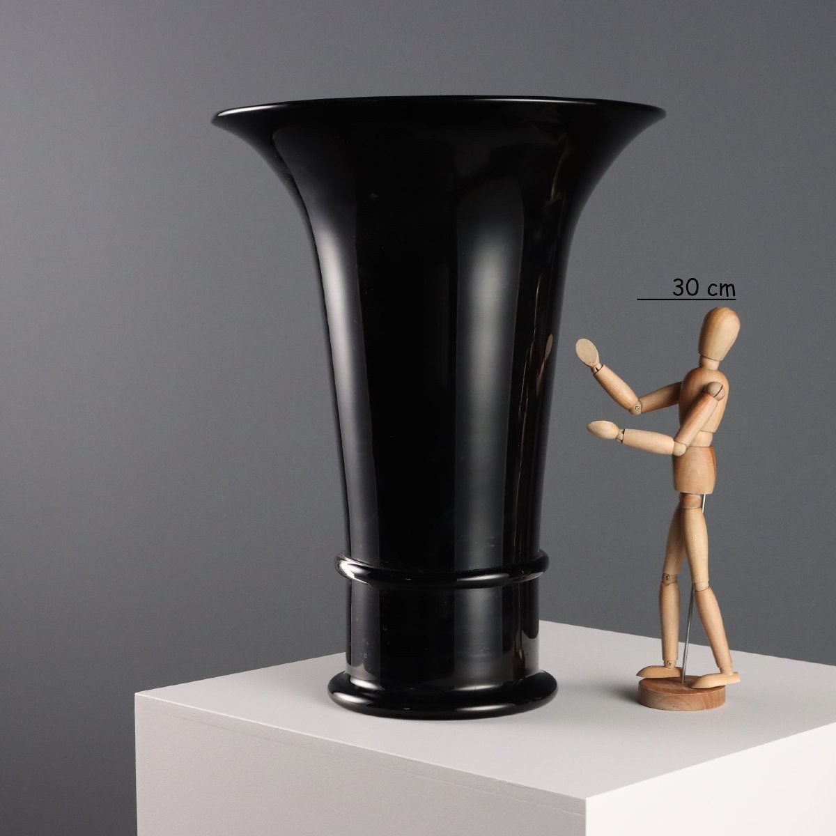 Vintage Vase Manifattura Seguso Vetri d'Arte Design Italy 1980s-photo-1
