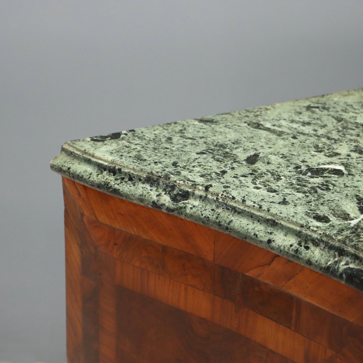 Barocchetto Chest Of Drawers In Walnut And Walnut Burl, Italy, Mid-18th Century-photo-3