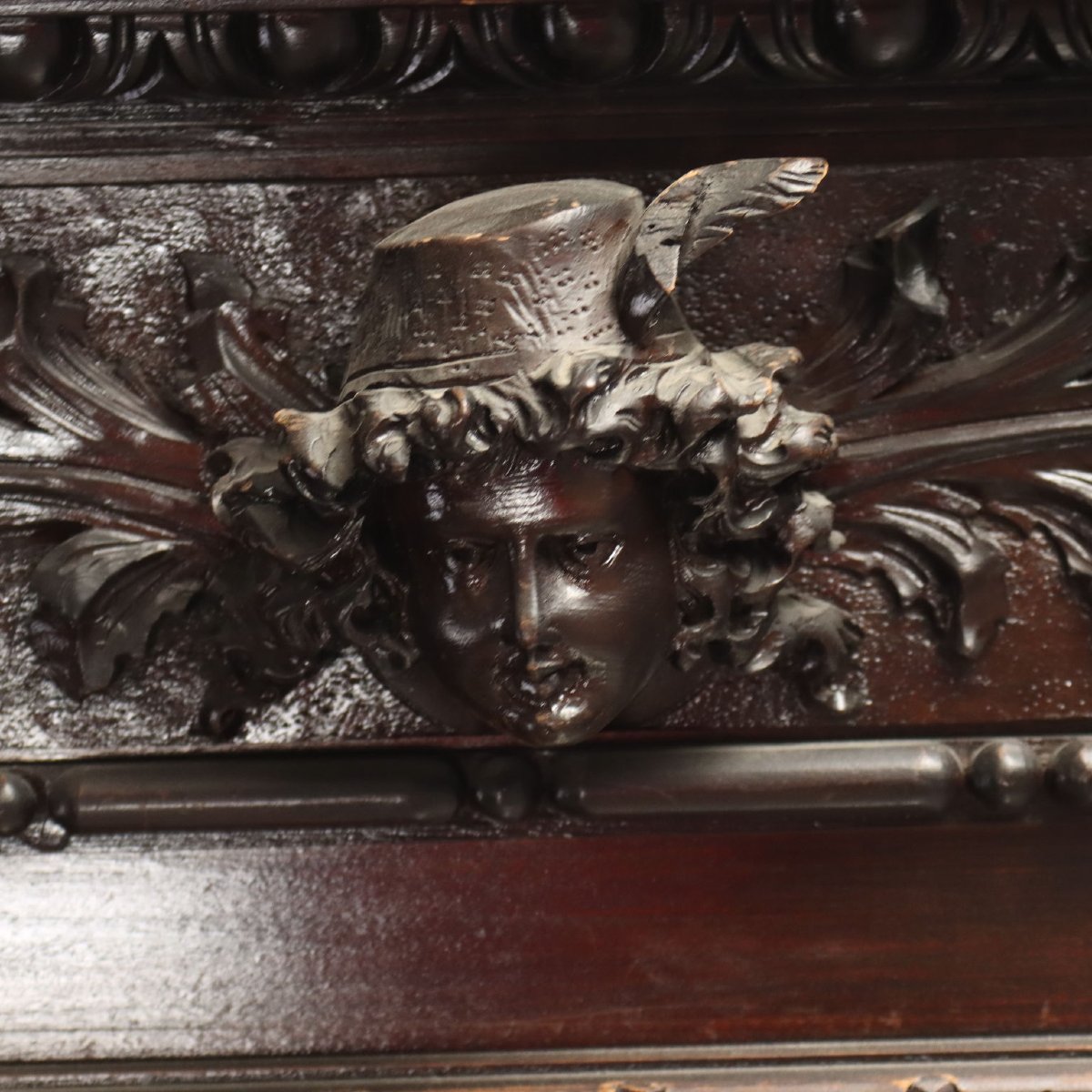 Neo-baroque Console Table With Mirror, Italy, Late 19th Century-photo-2