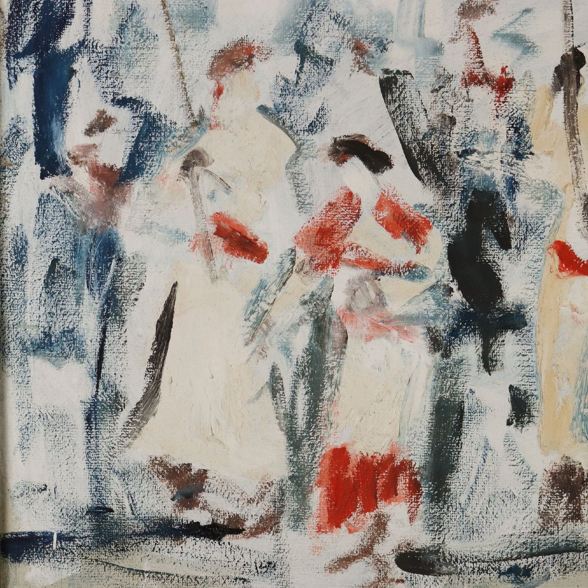 Tableau Contemporain Fernando Wamprechts Procession I, 1982-photo-1