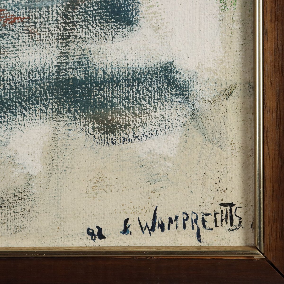 Tableau Contemporain Fernando Wamprechts Procession I, 1982-photo-3
