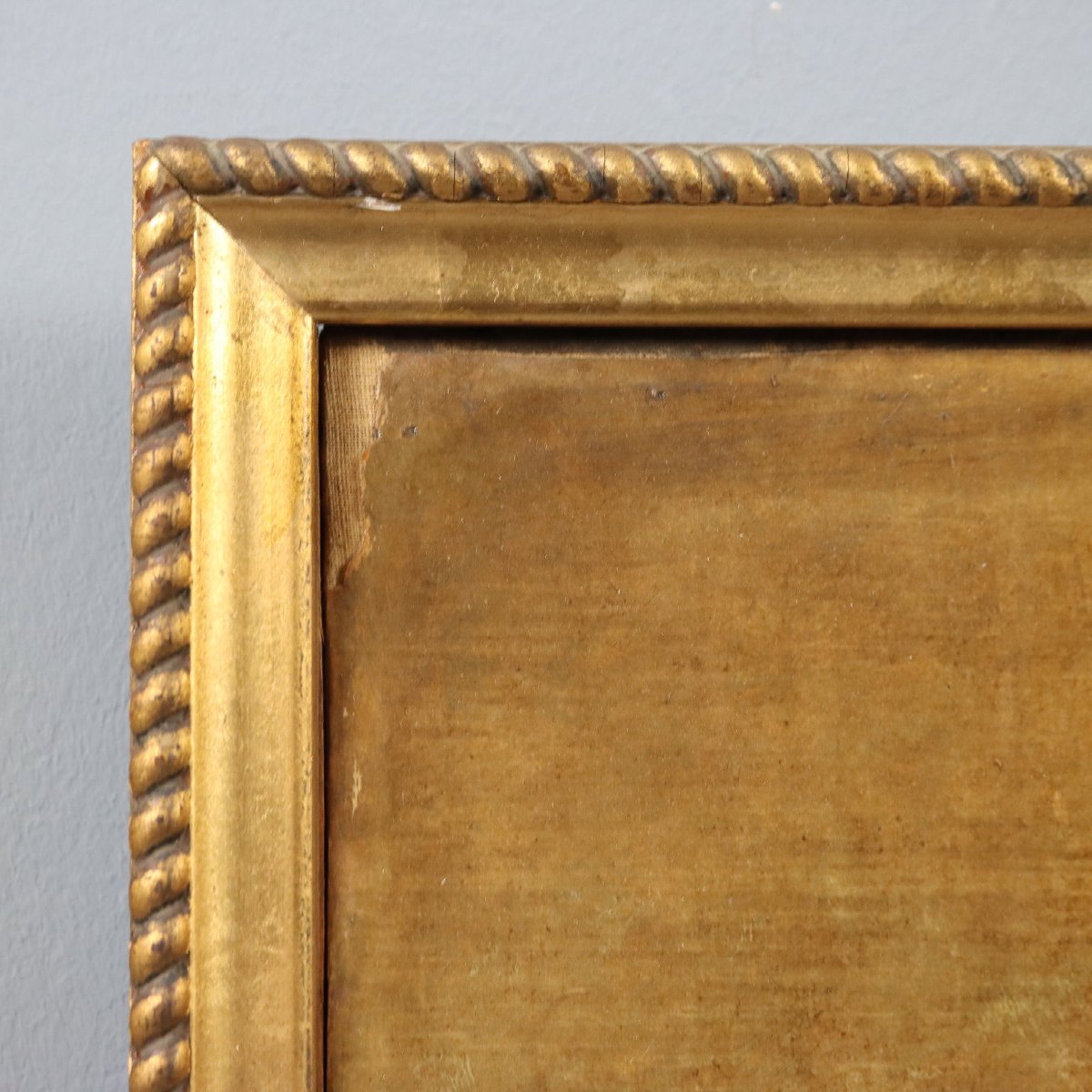 Antique Painting Signed Filippo Marsigli Oil On Paper 1840 Ca.-photo-4