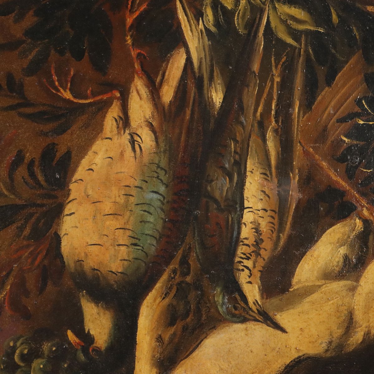 Modern Painting Composition With Game Oil On Canvas XX Century-photo-2