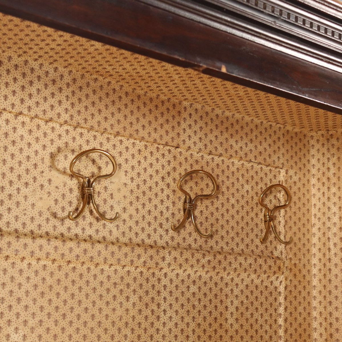 Armoire Ancienne Noyer Bruyère de Noyer Italie du XIXe Siècle-photo-2