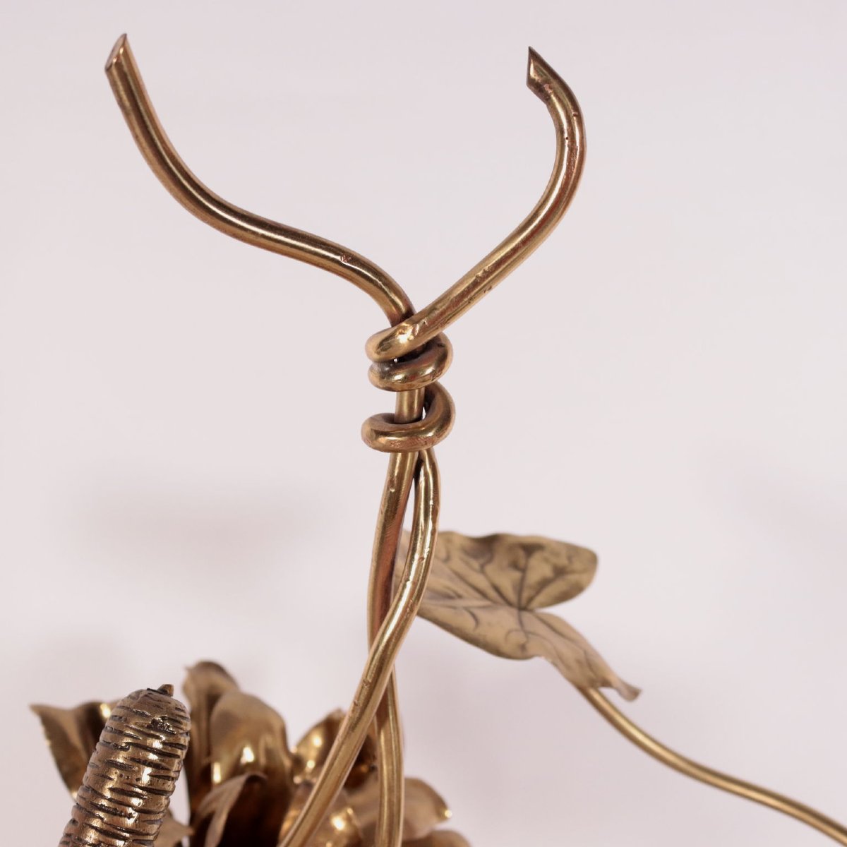 Paire de Sculptures Style Maison Jensen Laiton France Années 1970-photo-4
