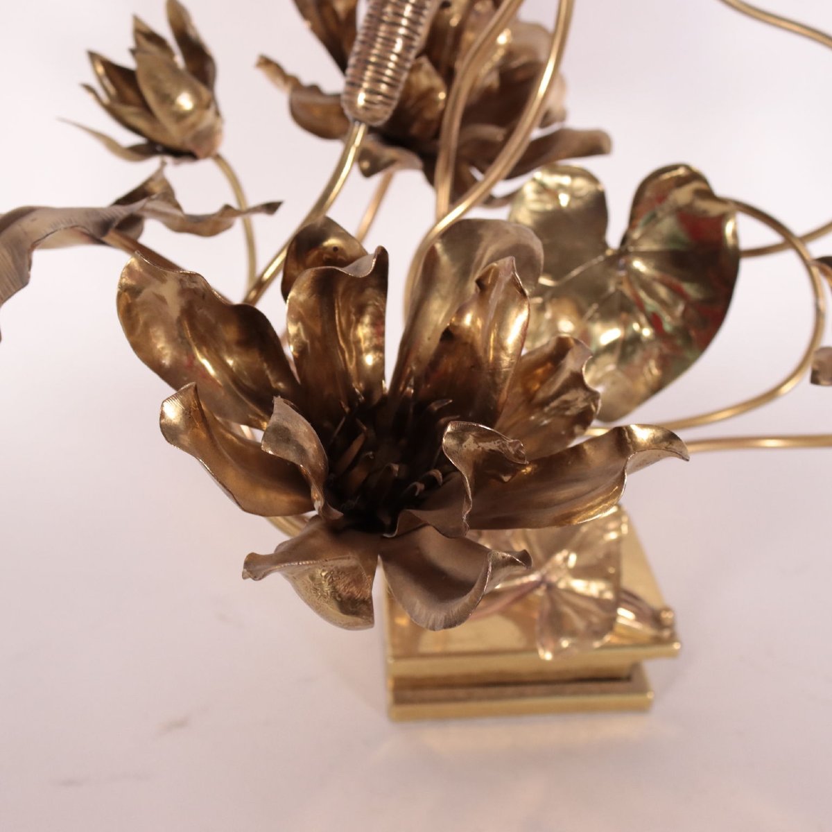 Paire de Sculptures Style Maison Jensen Laiton France Années 1970-photo-7