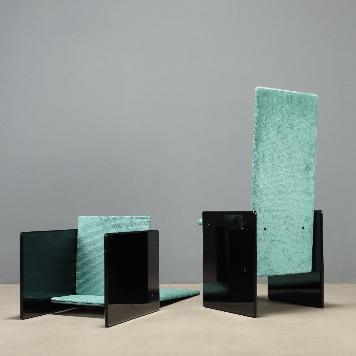 Chaises Simon Kazuki Design Kazuhide Takahama des Années 1970-photo-2