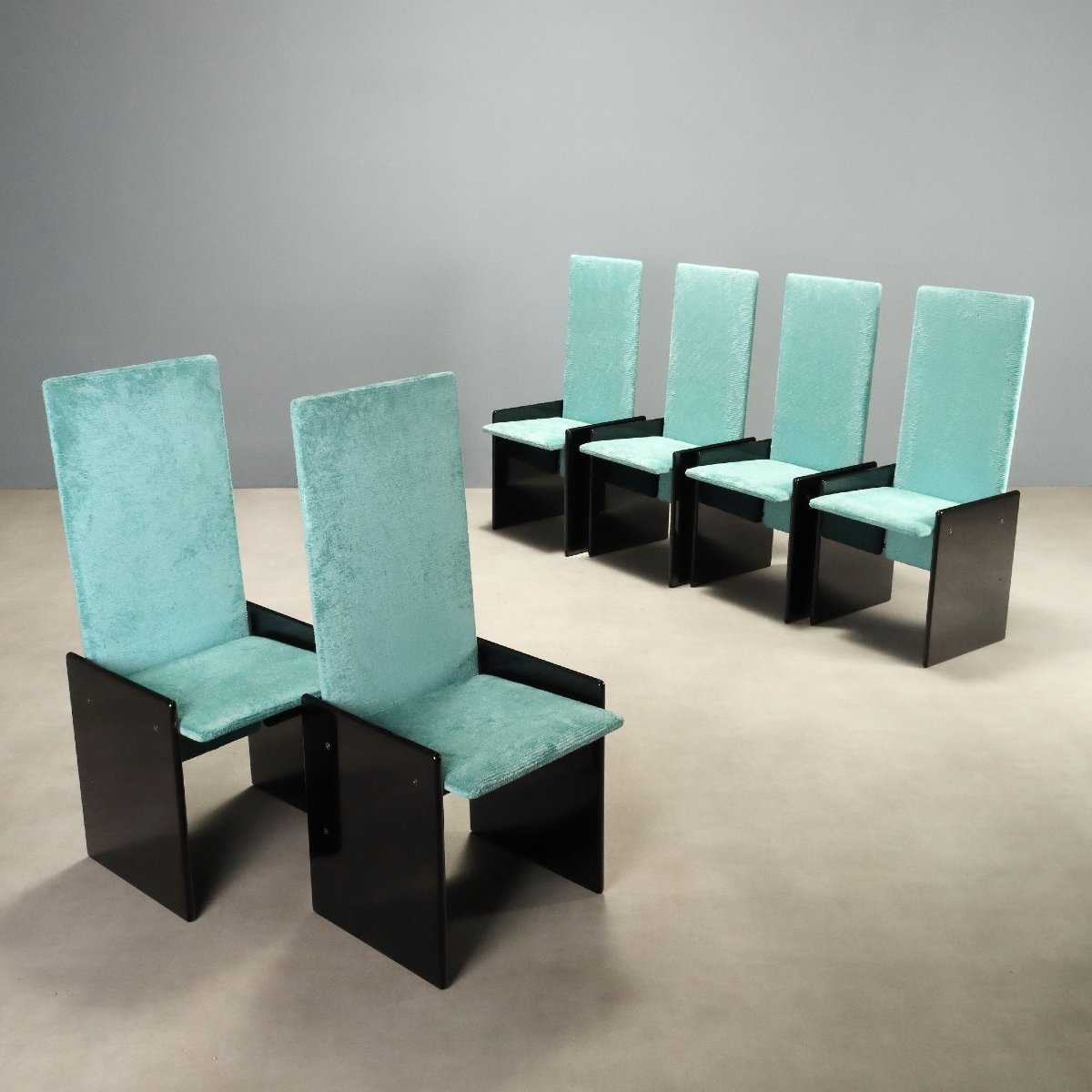 Chaises Simon Kazuki Design Kazuhide Takahama des Années 1970