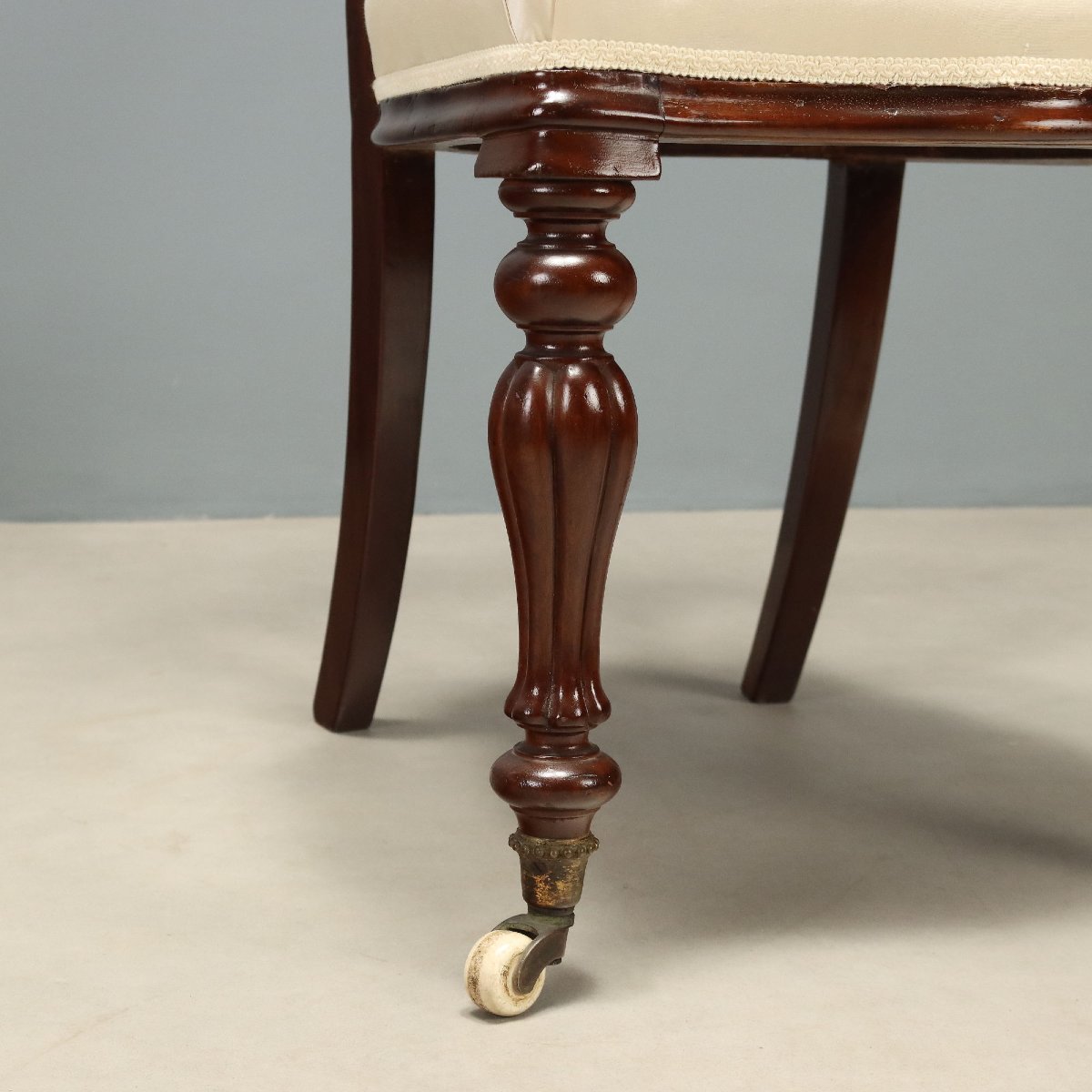 Victorian Mahogany Chairs - Set Of Six, England, Mid-19th Century-photo-2