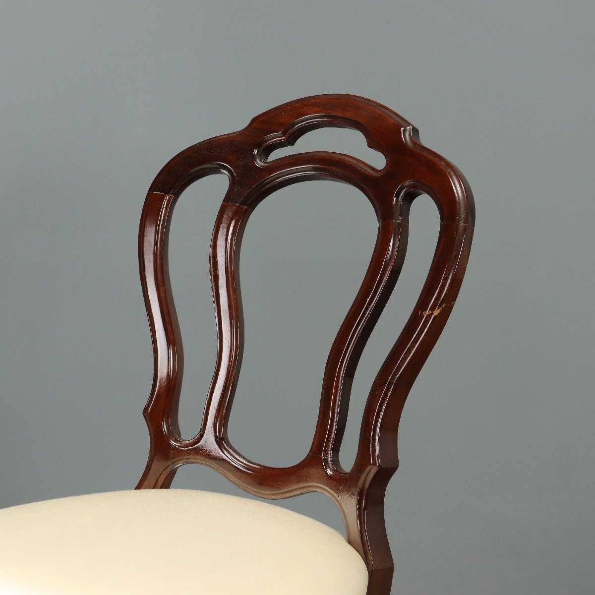 Victorian Mahogany Chairs - Set Of Six, England, Mid-19th Century-photo-3