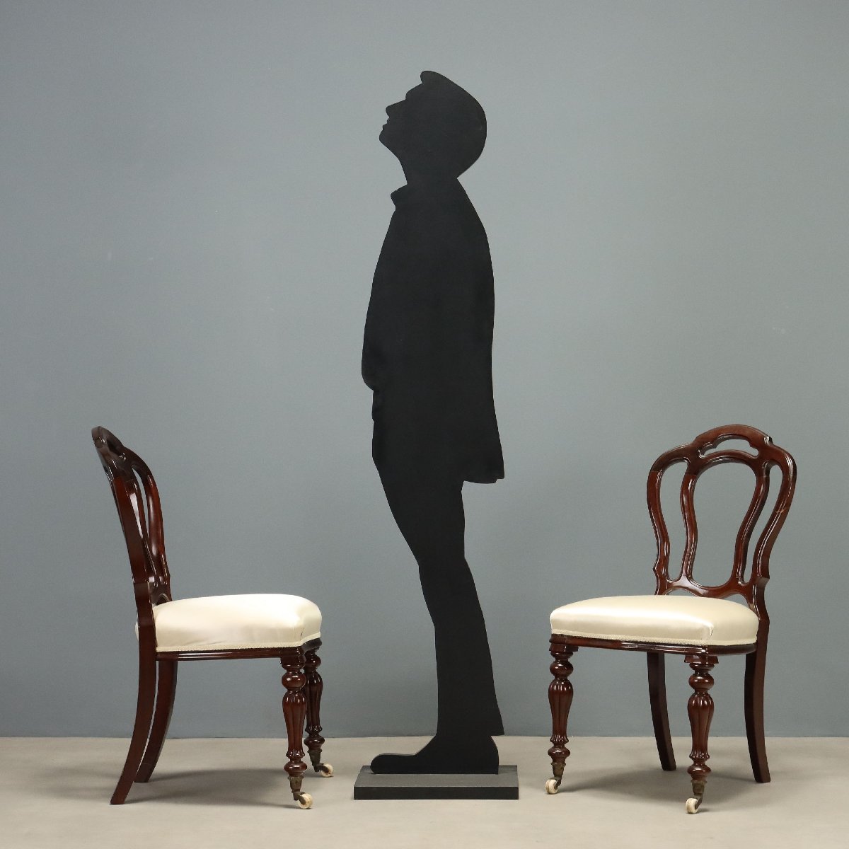 Victorian Mahogany Chairs - Set Of Six, England, Mid-19th Century-photo-4