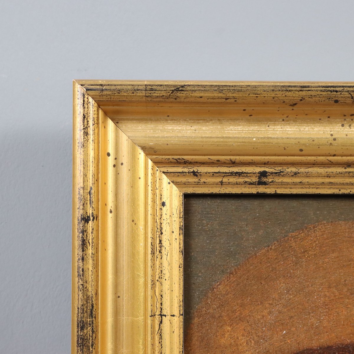 Tableau Ancien Sujét Sacré Huile sur Toile Italie XVIIe-XVIIIe Siècle-photo-6