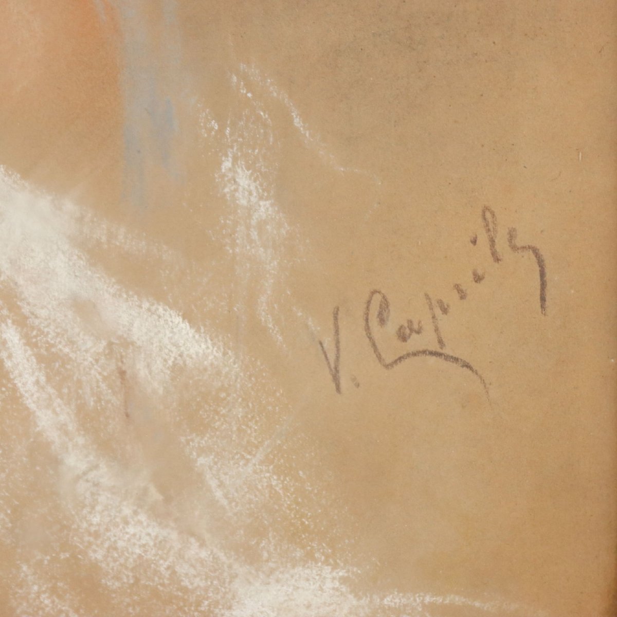 Antique Painting Signed Vincenzo Caprile Female Nude XIX Century-photo-2