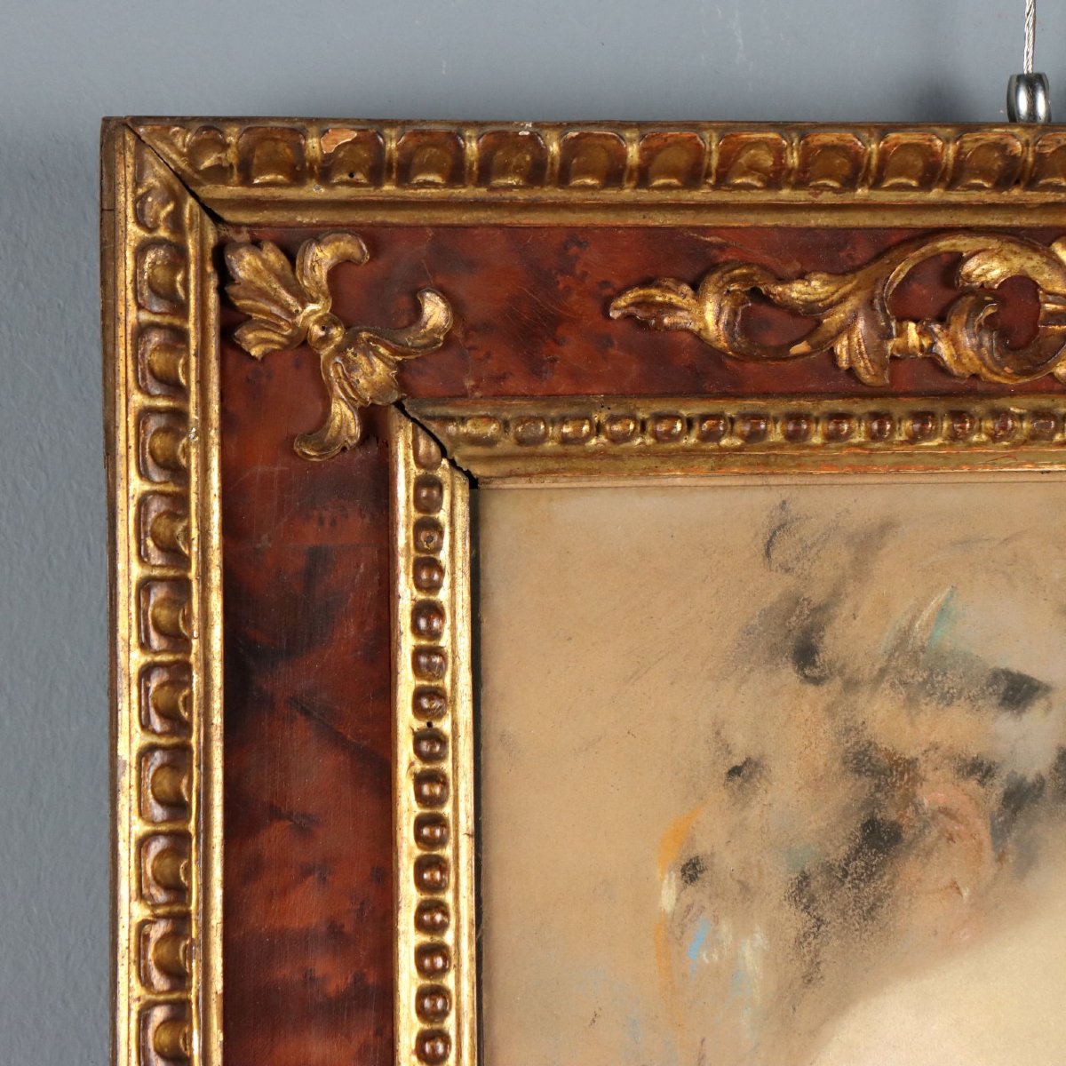 Antique Painting Signed Vincenzo Caprile Female Nude XIX Century-photo-4